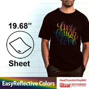 Siser EasyReflective Colors 19.68" x 12" Sheet For Sale Online