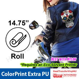 Siser ColorPrint Extra PU (Best with Nylon) 14.75" Roll (Yard) Clearance Best Seller