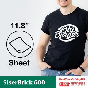 Siser Brick 600 11.8" x 12" Sheet Collections Cheap Pice