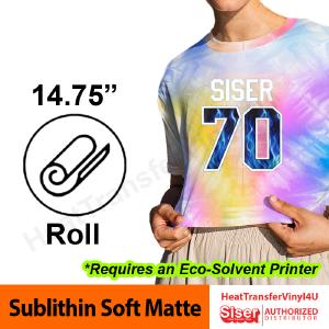 Siser Sublithin Soft Matte 14.75" Roll (Yard) Outlet Best Sale