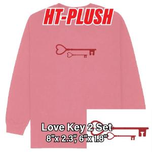 Love Key 2 Set Plush HTV Marketable Sale Online