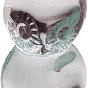 60s Blown Glass Baby Owl Paperweight Decorative Bird Owlet Dcor Baby Animal Clearance Find Great