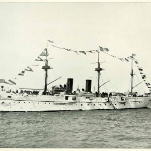 1894 Print USS San Francisco Steamer Cruiser Flag Ship Navy Capt JC Watson AC1 For Sale Sale Online