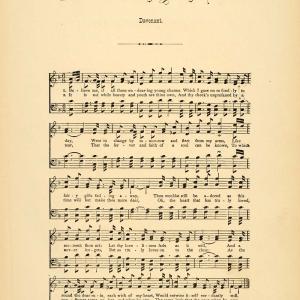 1894 Those Endearing Young Charms Irish Sheet Music - ORIGINAL HISTORIC SND1 Free Shipping Classic