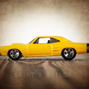 Vintage Muscle Car Yellow 1969 Dodge Super Bee Cheap Sale Enjoy