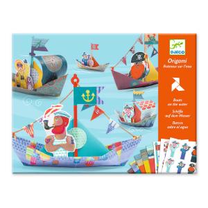 Floating Boats Origami Craft Kit by Djeco Free Shipping New Styles