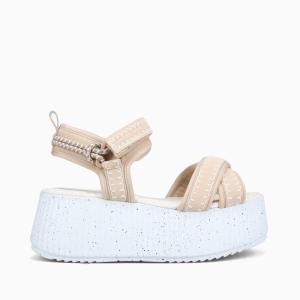 Alize Beige Suede Licra Cheap Wholesale