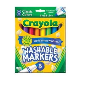 Crayola 58-7808 Washable Markers, Assorted Color Sale Genuine