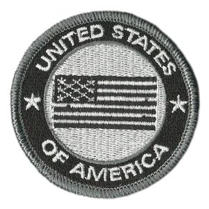 3" USA Circle Patch Factory Outlet For Sale