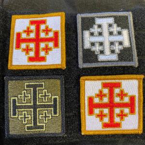 2" Jerusalem Cross Patch - View Colors Very Cheap Sale Online