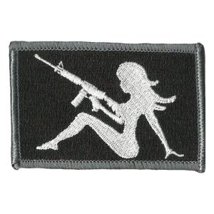 2"x3" AR-15 Trucker Girl Tactical Patch 2025 Cheap Pice