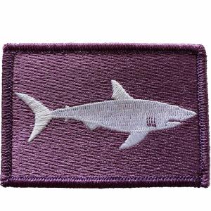 2"x3" Shark Warning Tactical Patch Cheap Online Online