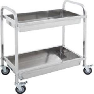 Multi-Purpose Stainless Steel Collage Trolley Cheap Visit