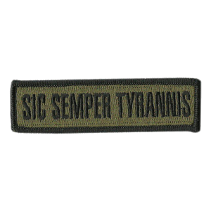 1" x 3.75" Sic Semper Tyrannis Morale Patches Choice Cheap Pice