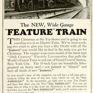 1925 Ad American Flyer Electric Locomotive Wide Gauge Model Railroad Train YYC6 With Paypal Cheap Online