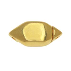 Cymbal Magnetic Clasps for GemDuo Beads, Ralaki, Diamond Shaped 15x6.5mm, 24K Gold Plated (1 Set) (1 Set) Buy Cheap Affordable