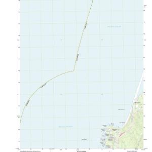 2012 Trinidad, CA - California - USGS Topographic Map v2 Clearance Manchester