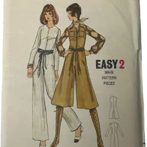 Vintage 70s 6053 Pattern Jr Misses 7-16 Jumpsuit Two Lengths Uncut by Butterick Discount Outlet Locations