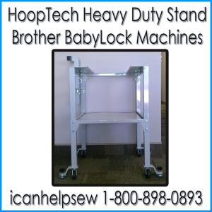 Hoop Tech Heavy Duty Embroidery Machine Stand Brother PR Embroidery Machines Cheap Sale Amazon