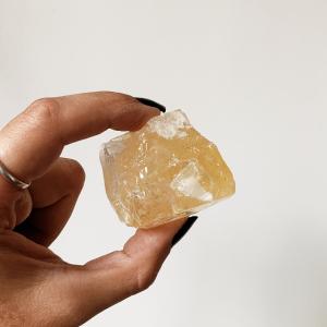 Golden Calcite Chunk Sale 100% Authentic