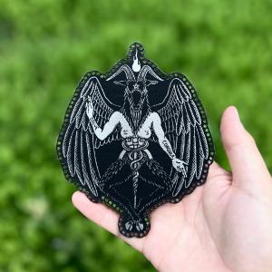 Baphomet leatherette patch Buy Cheap Manchester Great Sale