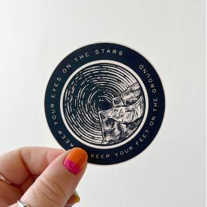Eyes on the Stars Sticker Clearance 2025
