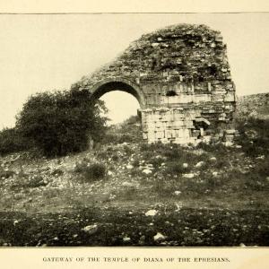 1903 Print Gateway Temple Diana Ephesians Ancient Rome Ruins Remains XGCD7 Cheapest Online