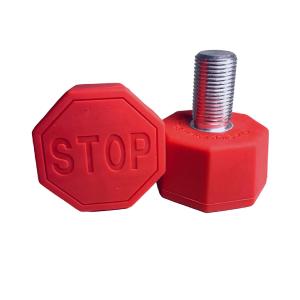 Stop Sign Toe Stops - RED Clearance Wide Range Of