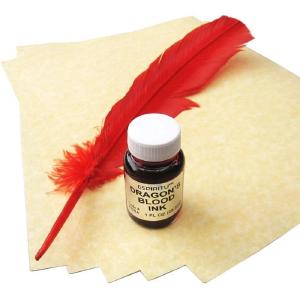 "Dragon's Blood" Spell Writing Kit Quality Free Shipping