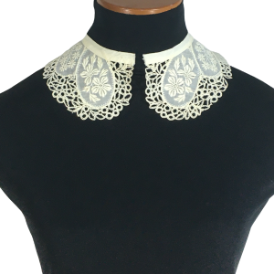 10s/20s Fine Ivory Silk Pullwork Lace Collar And Cuffs Set Great Deals Cheap Pice