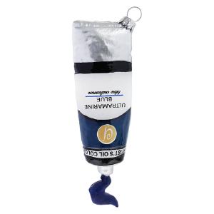 Tube Of Blue Oil Paints Ornament Free Shipping Best Seller