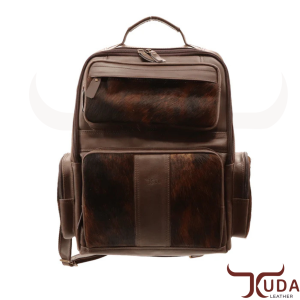 THE BLAKE - Top Grain Brown Leather and Brindle Genuine Cowhide Sale Purchase