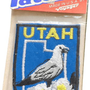 70s Utah White Gull Embroidered Patch Buy Cheap Deals