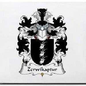 Zerwikaptur Family Shield / Coat Of Arms Mouse Pad Outlet Get To Buy