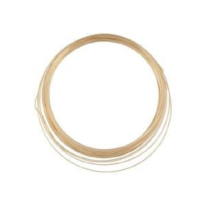 Craft Wire, Round 22 Gauge Half Hard, Gold Filled (1 Troy Ounce) Clearance 2025 Unisex