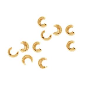 Crimp Bead Covers, 2.4mm, 14K Gold-Filled (10 Pieces) Discount Professional