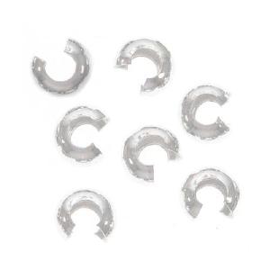 Crimp Bead Covers, 2.5mm Sterling Silver (20 Pieces) Cheap Sale Ebay
