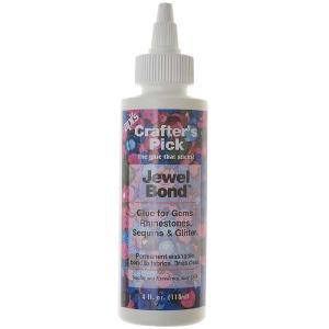 Crafter's Pick Jewel Bond - For Gems Rhinestones Sequins And Glitter - 4 Ounces Amazon Cheap Pice