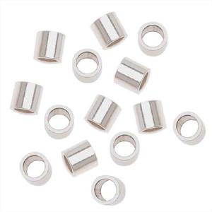Crimp Beads, 3x3mm, Sterling Silver (10 Pieces) Largest Supplier Online