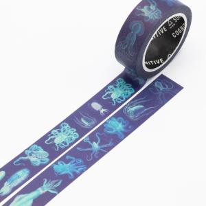 Sea Monsters: Octopus & Squid Washi Tape Outlet Excellent