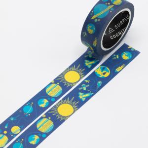 Retro Space Washi Tape Outlet Genuine