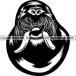 Walrus Animal ClipArt SVG Cheap Sale Best Store To Get