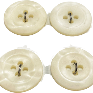 Vntage Whte Pearl Buttons Whte Buttons Mother of Pearl Style Buttons Matte Whte Buttons Sze 30 34 19mm Washable 2025 Cheap Online
