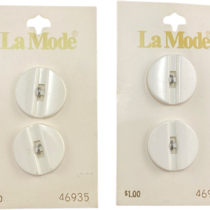 Vntage Whte Grooved Buttons Whte Buttons Vntage Buttons Glossy Whte Buttons Sze 30 34 19mm Washable Dry Cleanable Cheap Nicekicks