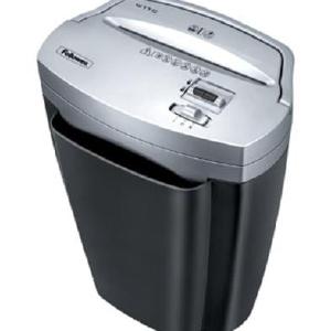 Fellowes 3103201 Powershred Cross Cut Shredder, Black/Silver Visa Payment