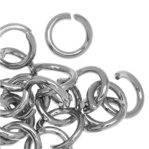 Jump Rings, Open 6mm Diameter 19 Gauge Stainless Steel (50 Pieces) Cheap Online Online