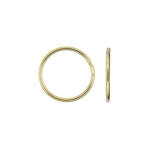 Jump Ring, Closed 15mm 18 Gauge, 14k Gold-Filled (1 Piece) Visa Payment