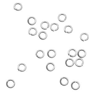 Silver-Filled Anti Tarnish Open Jump Rings 4.5mm 19 Gauge (20 Pieces) Cheap Sale Comfortable