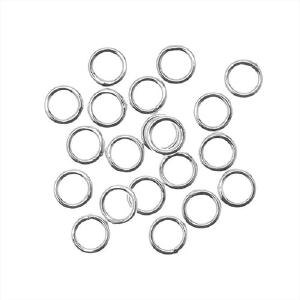 Silver-Filled Closed Jump Rings 6mm 18 Gauge (10 Pieces) Where To Buy Cheap Real