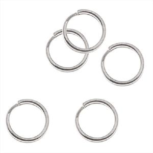 Silver-Filled Split Rings 6mm (10 Pieces) Outlet Best Place